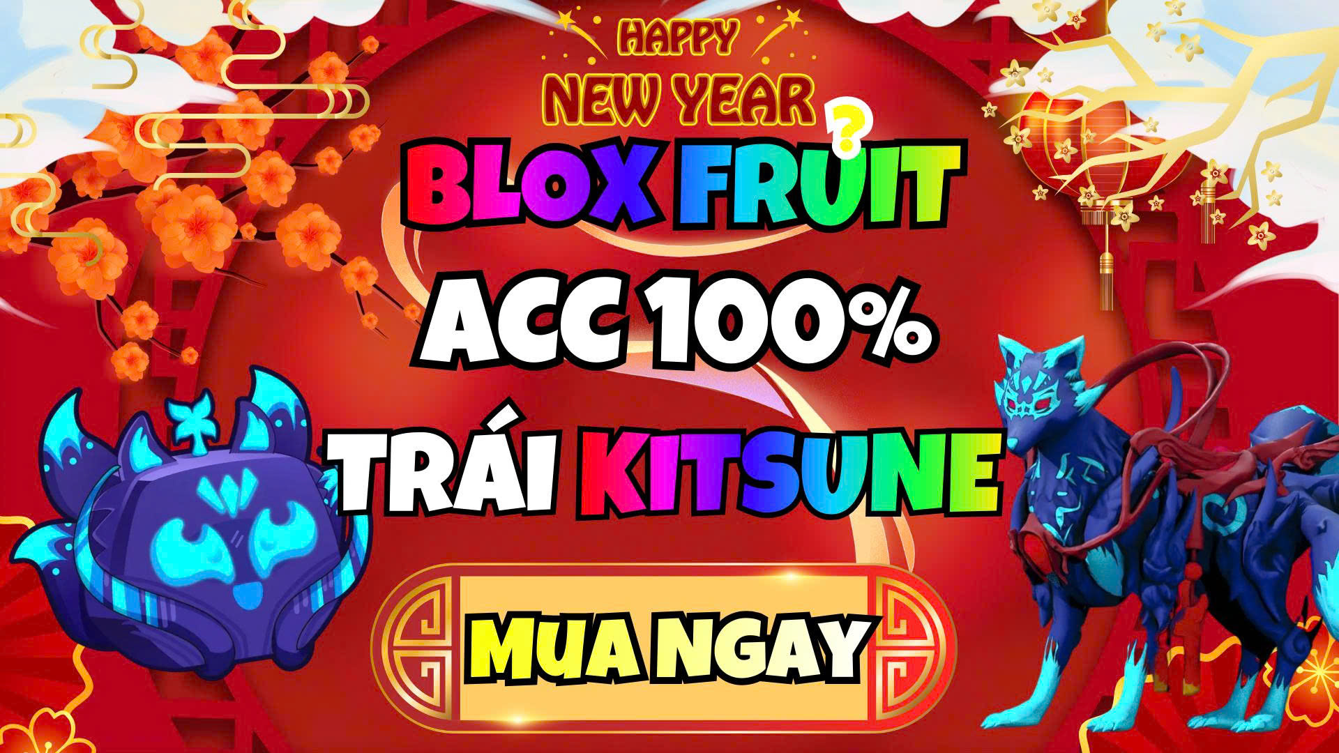 ACC 100% CÓ KITSUNE RƯƠNG